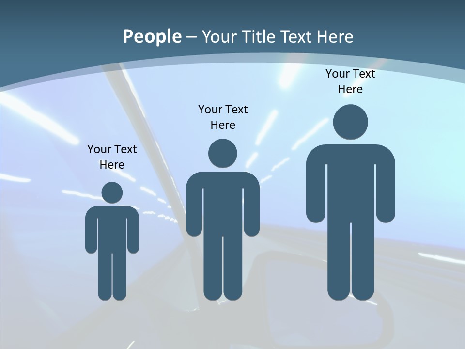 Perspective Blurred Dynamic PowerPoint Template