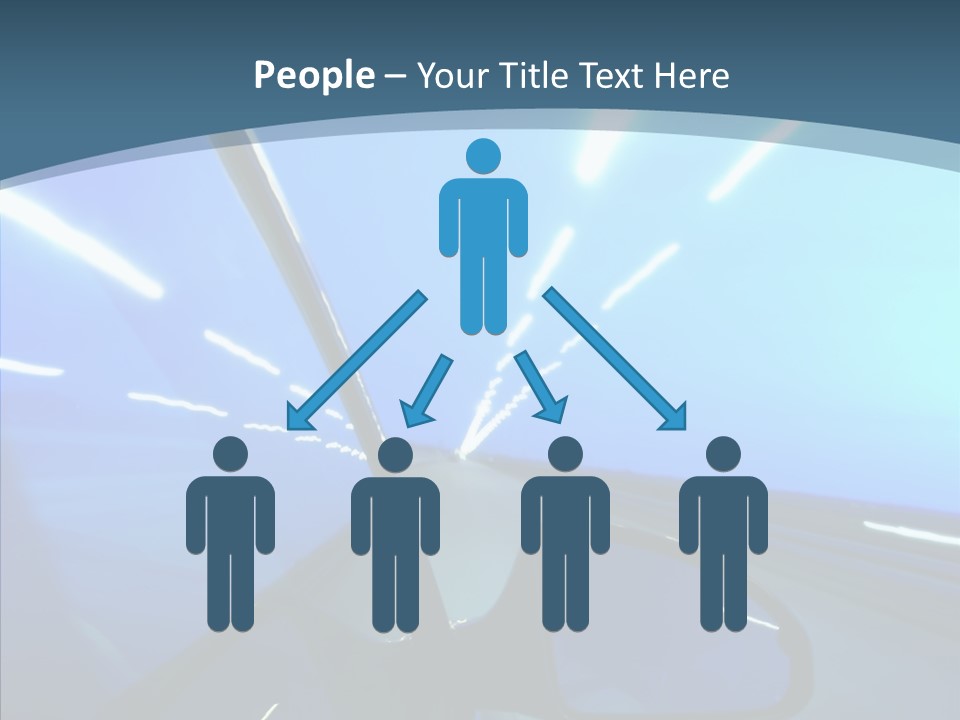 Perspective Blurred Dynamic PowerPoint Template