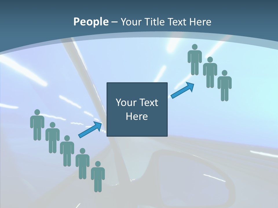 Perspective Blurred Dynamic PowerPoint Template