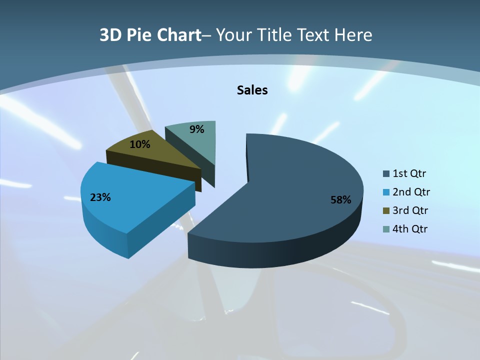 Perspective Blurred Dynamic PowerPoint Template