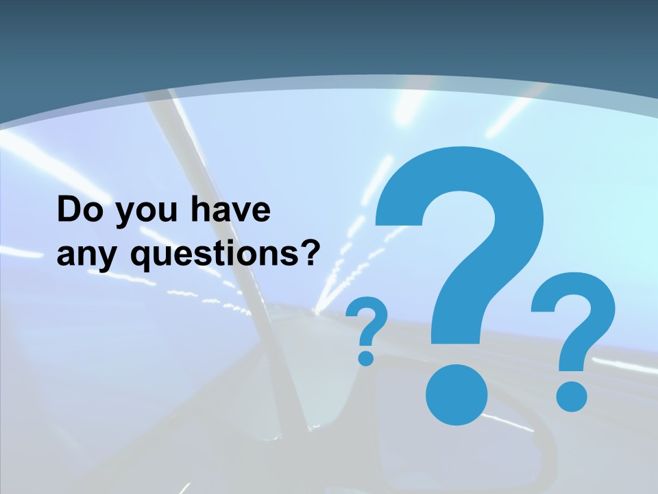 Perspective Blurred Dynamic PowerPoint Template