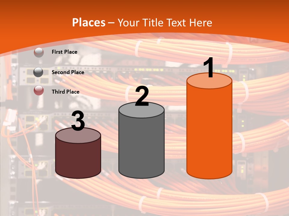 Switch Router Technology PowerPoint Template