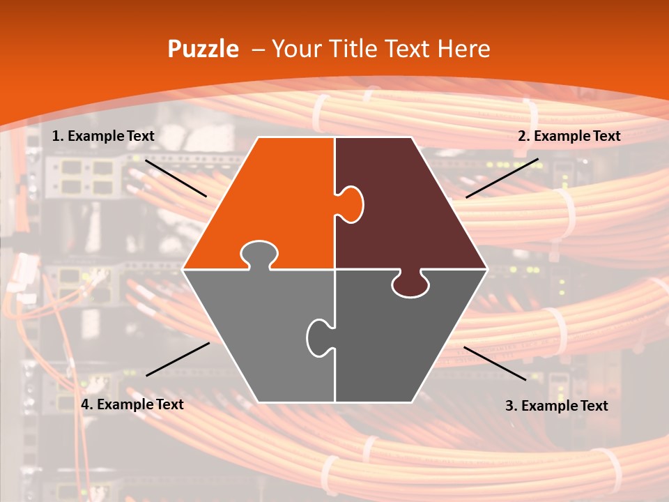 Switch Router Technology PowerPoint Template