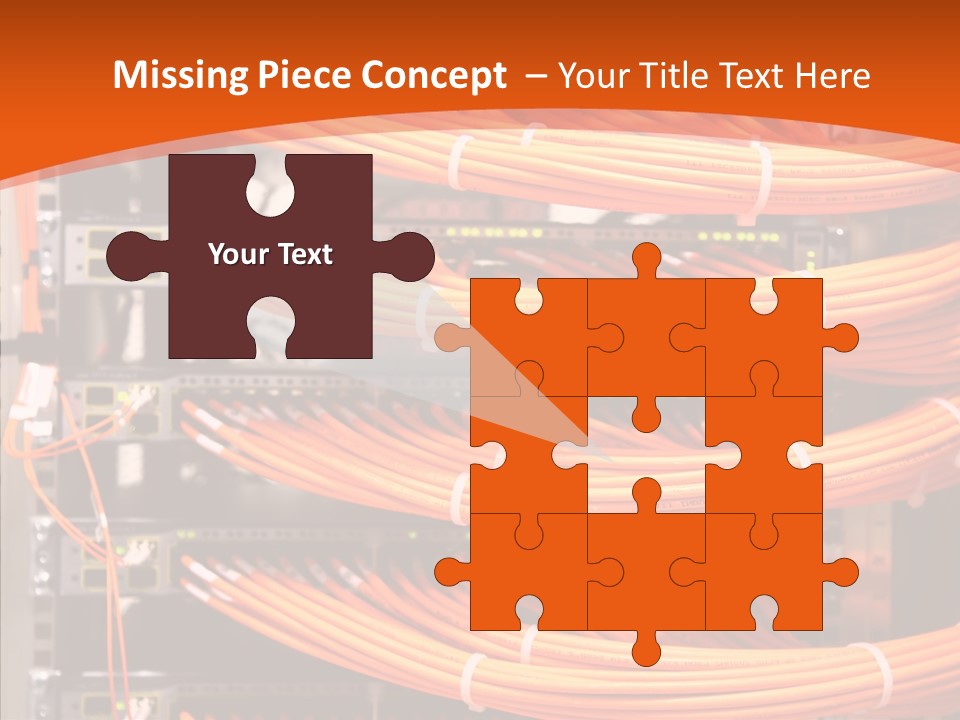 Switch Router Technology PowerPoint Template
