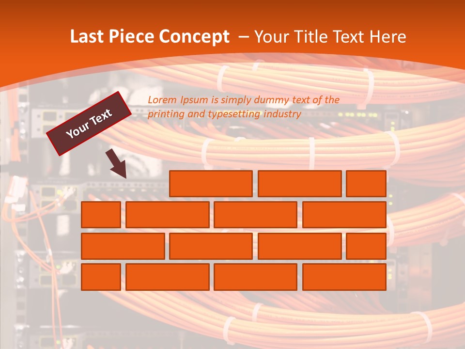 Switch Router Technology PowerPoint Template