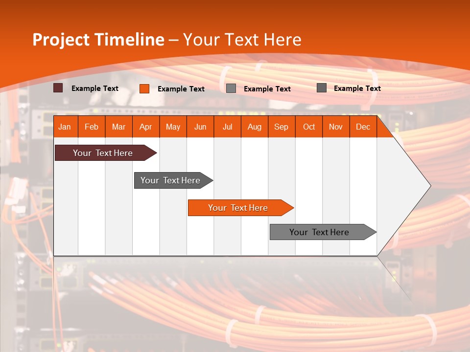 Switch Router Technology PowerPoint Template