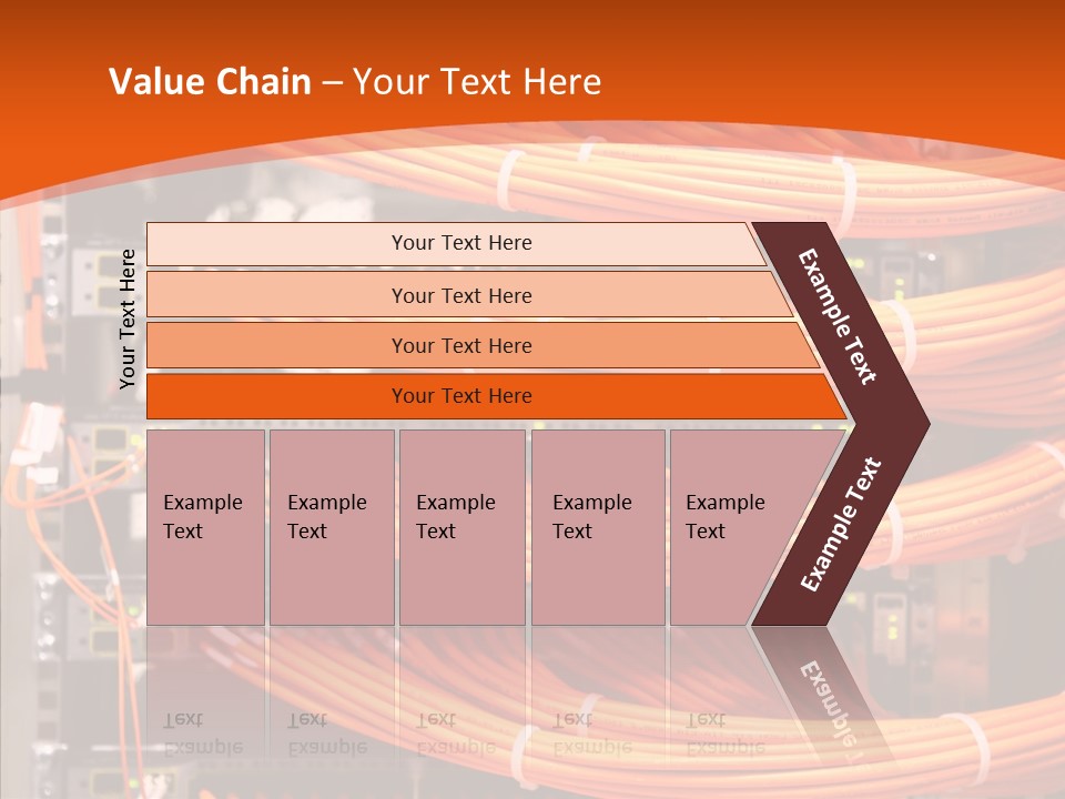 Switch Router Technology PowerPoint Template