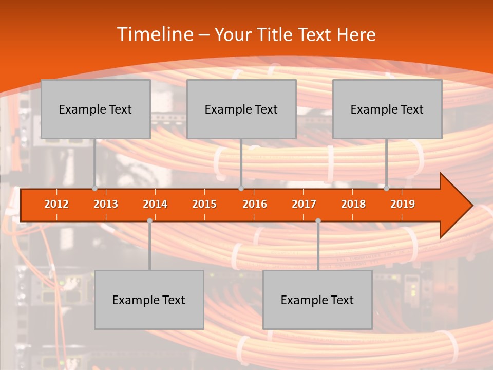 Switch Router Technology PowerPoint Template
