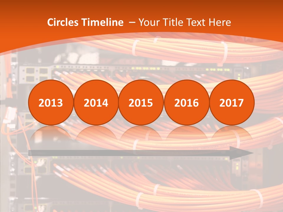 Switch Router Technology PowerPoint Template