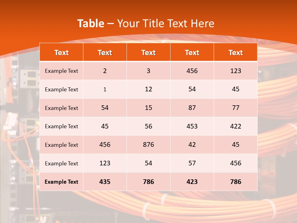 Switch Router Technology PowerPoint Template