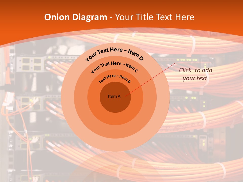 Switch Router Technology PowerPoint Template