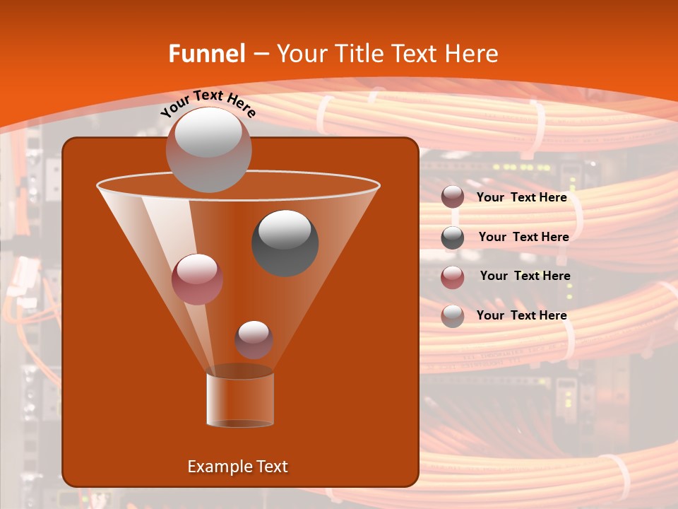 Switch Router Technology PowerPoint Template