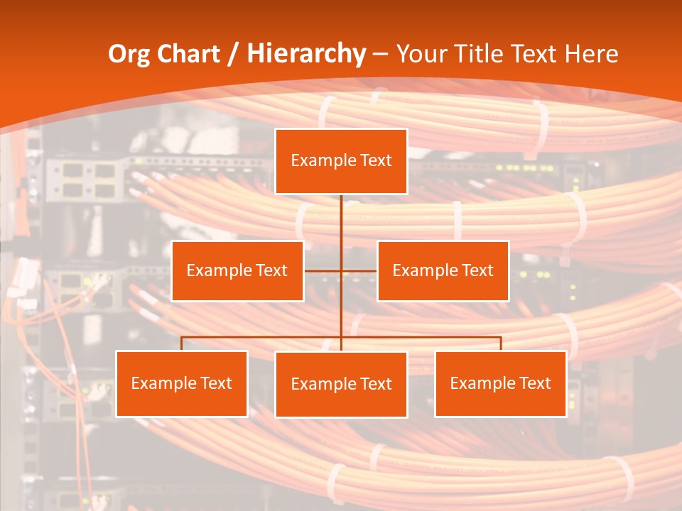 Switch Router Technology PowerPoint Template