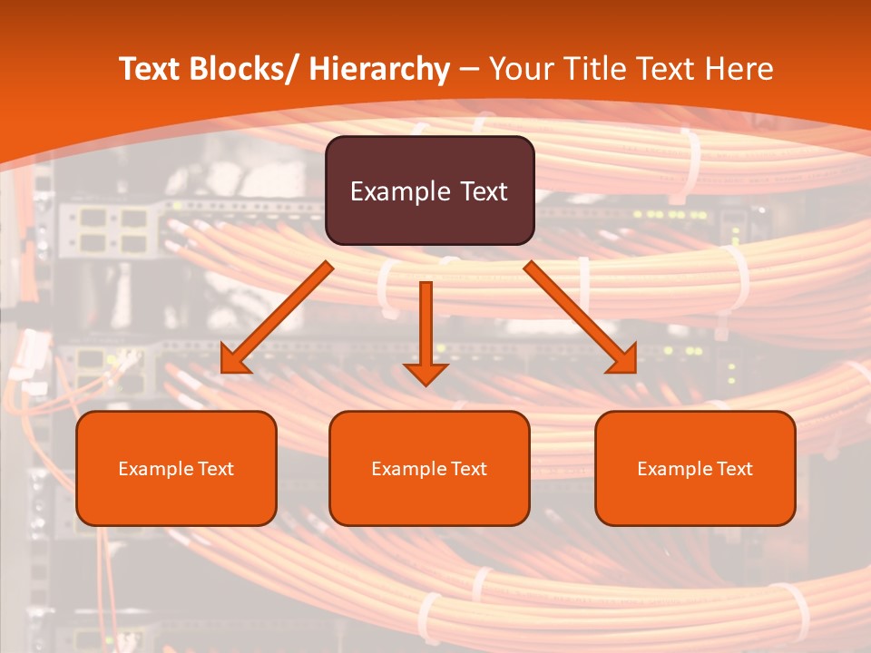 Switch Router Technology PowerPoint Template