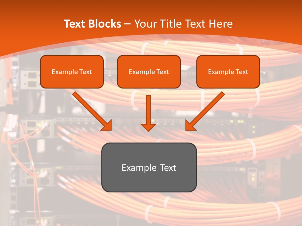 Switch Router Technology PowerPoint Template