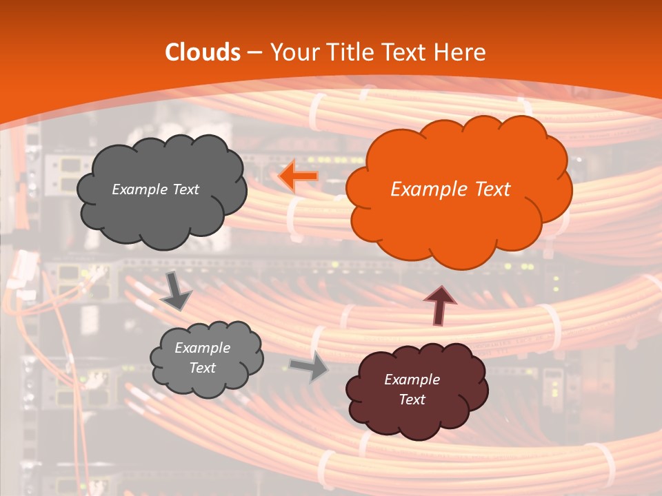 Switch Router Technology PowerPoint Template