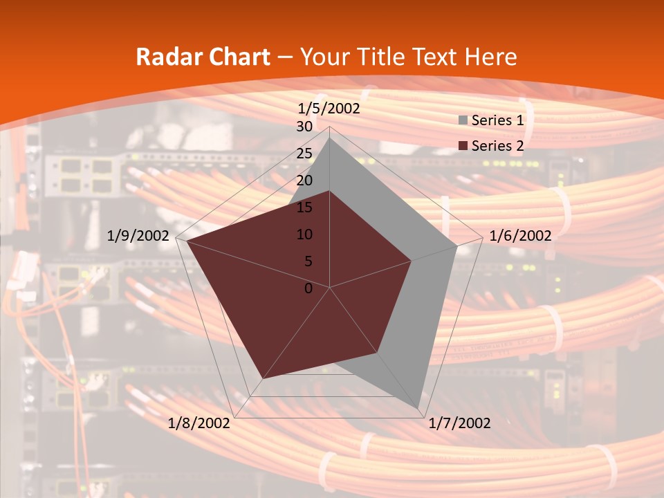Switch Router Technology PowerPoint Template