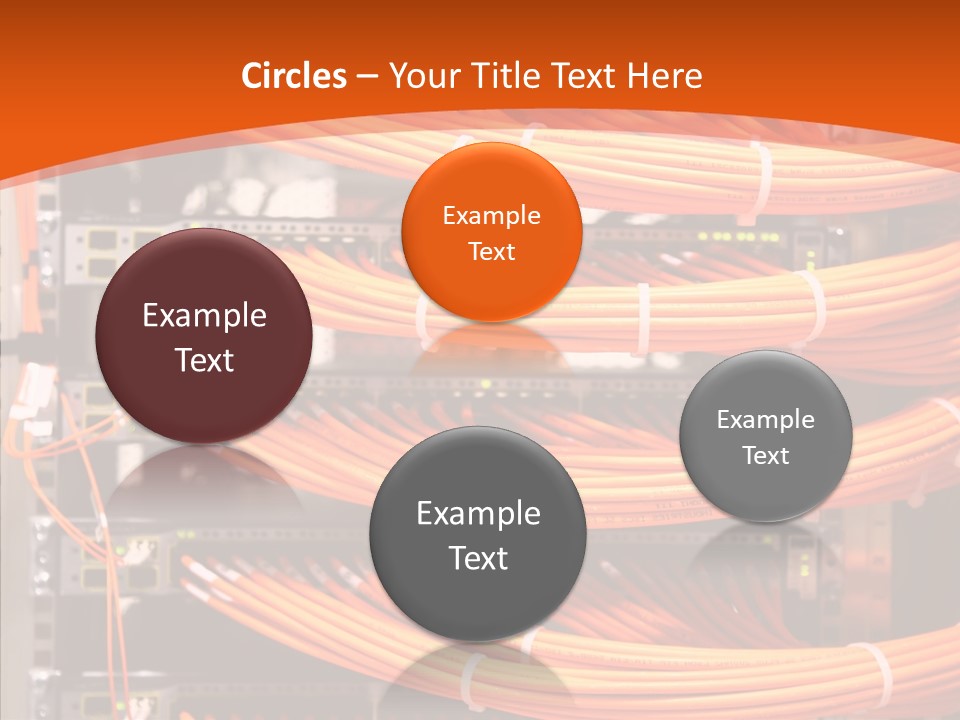 Switch Router Technology PowerPoint Template
