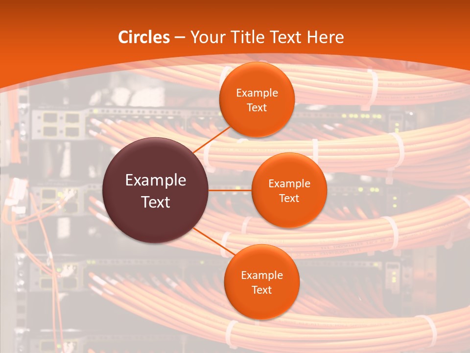 Switch Router Technology PowerPoint Template