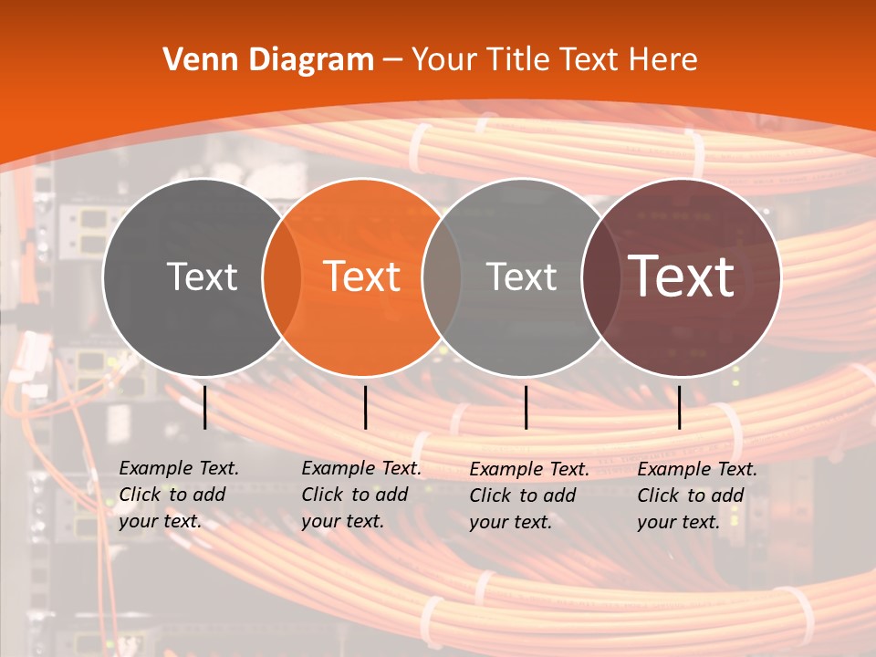 Switch Router Technology PowerPoint Template
