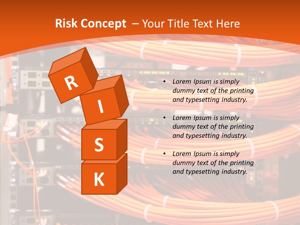Switch Router Technology PowerPoint Template