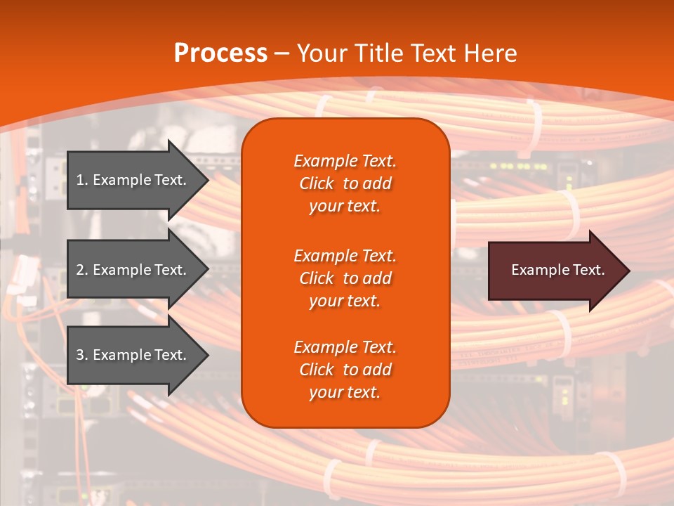 Switch Router Technology PowerPoint Template