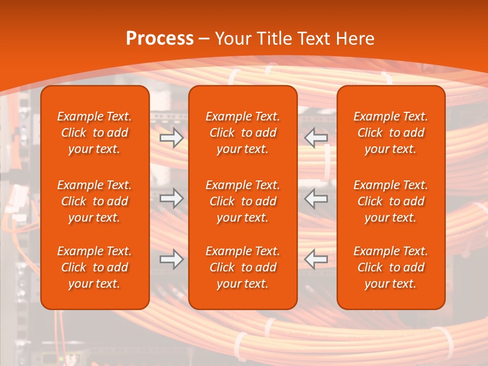 Switch Router Technology PowerPoint Template