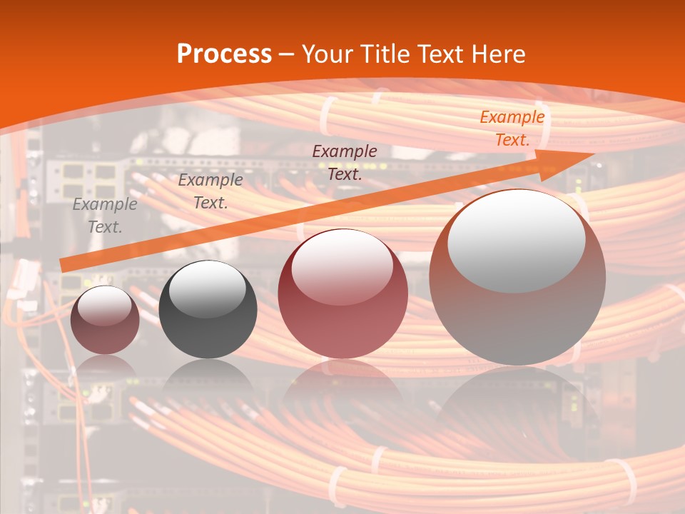Switch Router Technology PowerPoint Template
