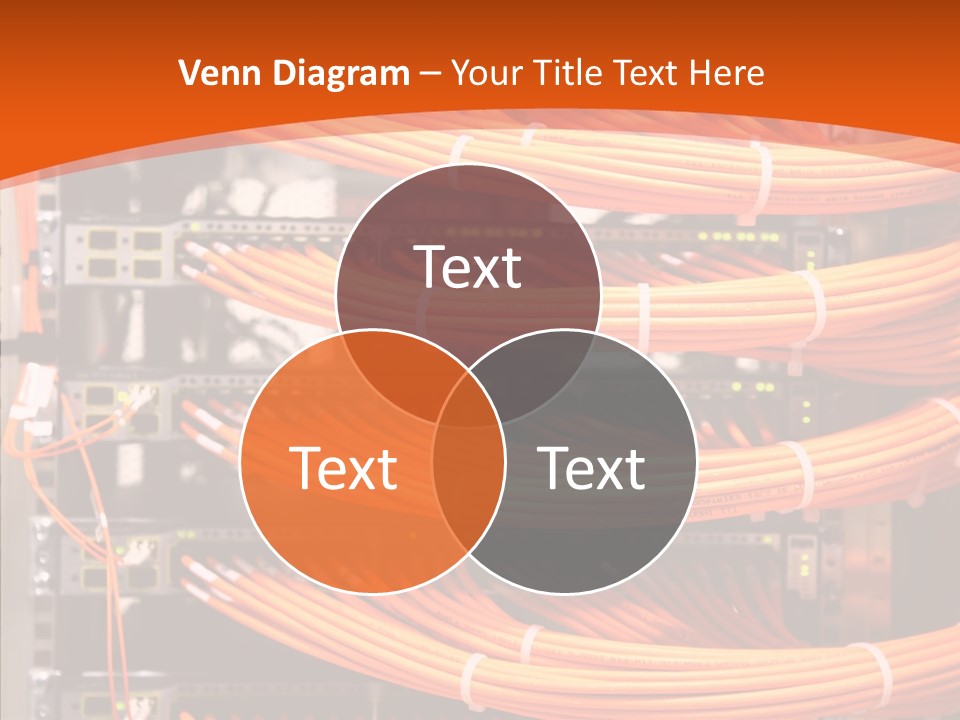 Switch Router Technology PowerPoint Template