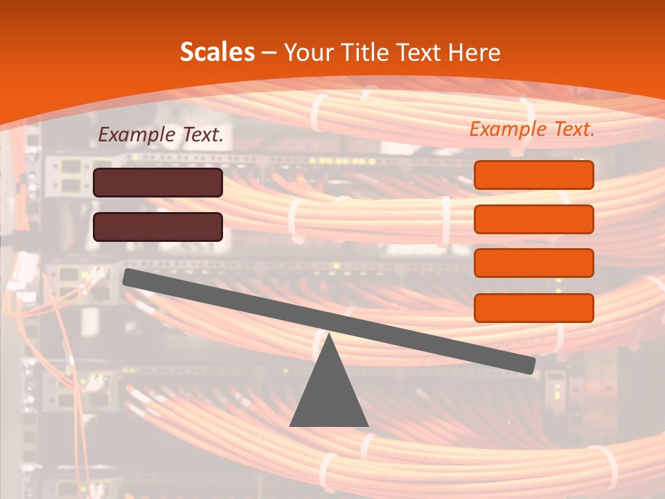 Switch Router Technology PowerPoint Template