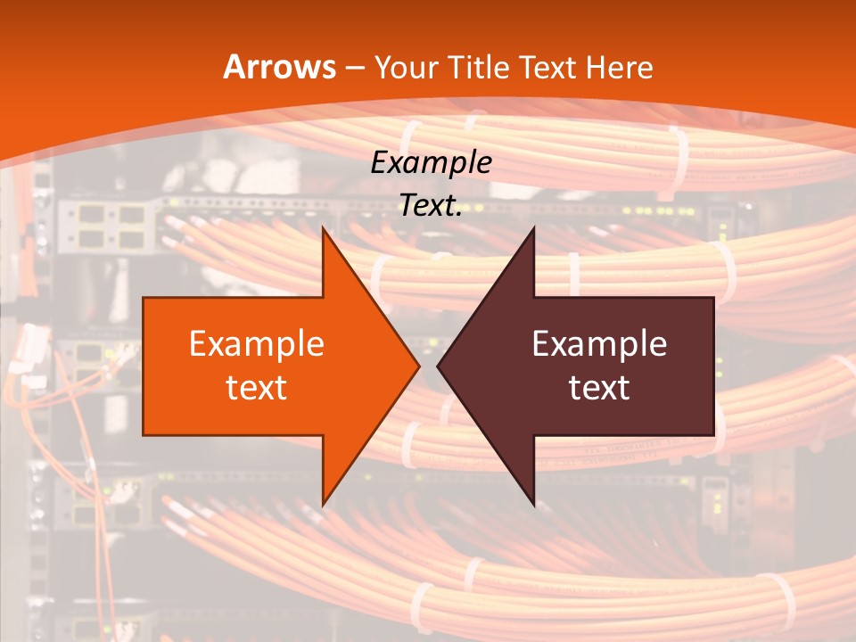 Switch Router Technology PowerPoint Template