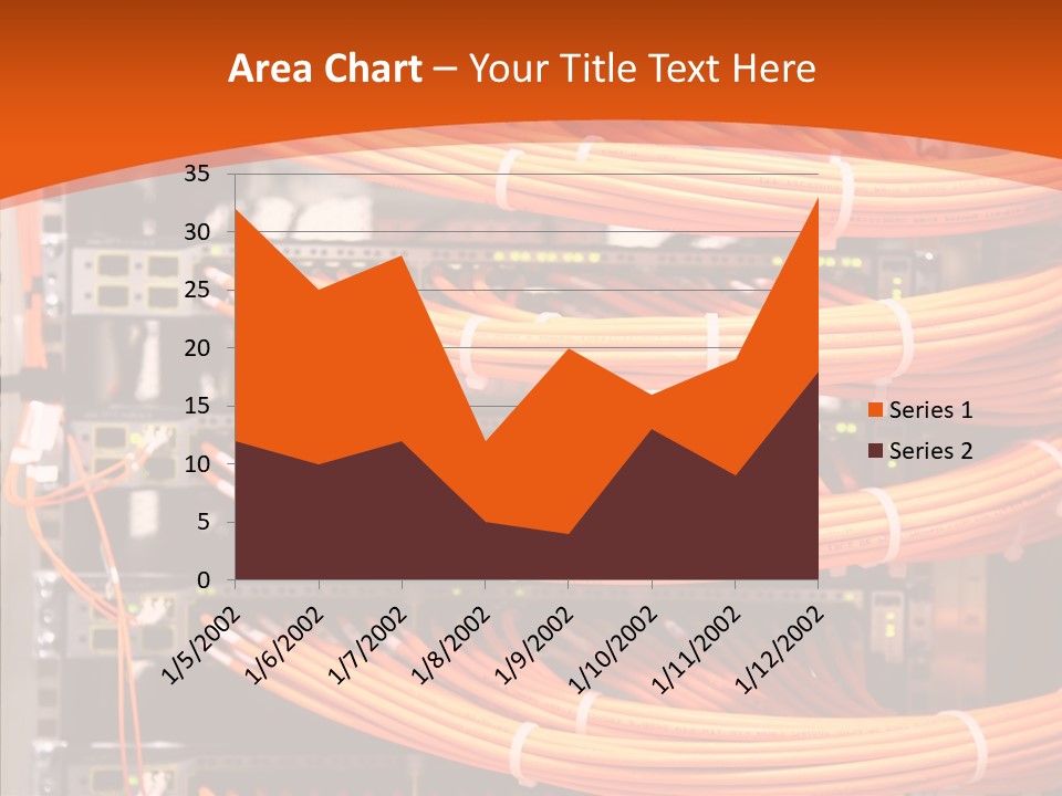 Switch Router Technology PowerPoint Template