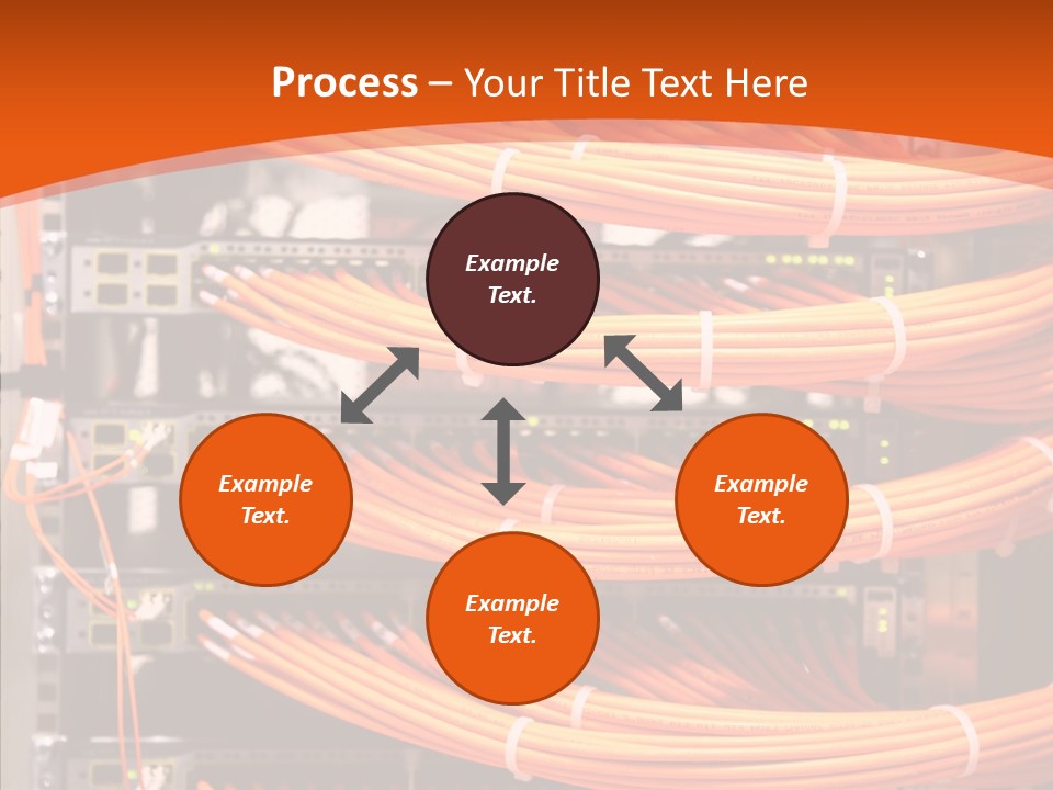 Switch Router Technology PowerPoint Template