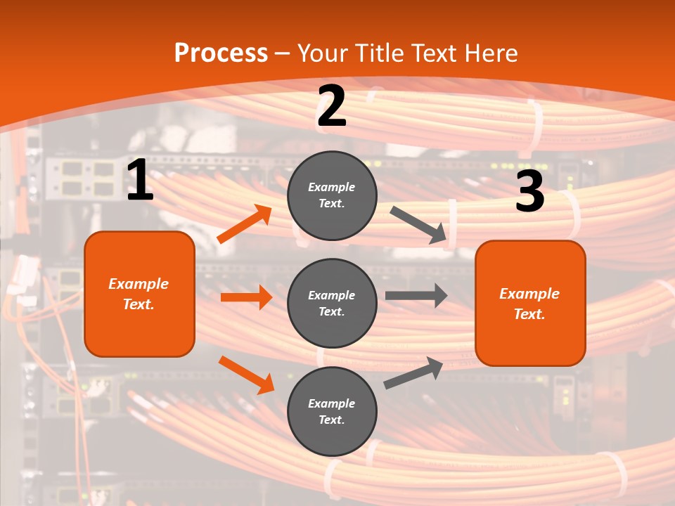 Switch Router Technology PowerPoint Template