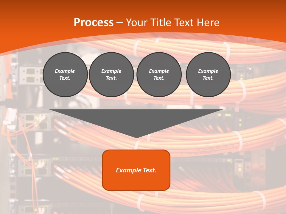 Switch Router Technology PowerPoint Template