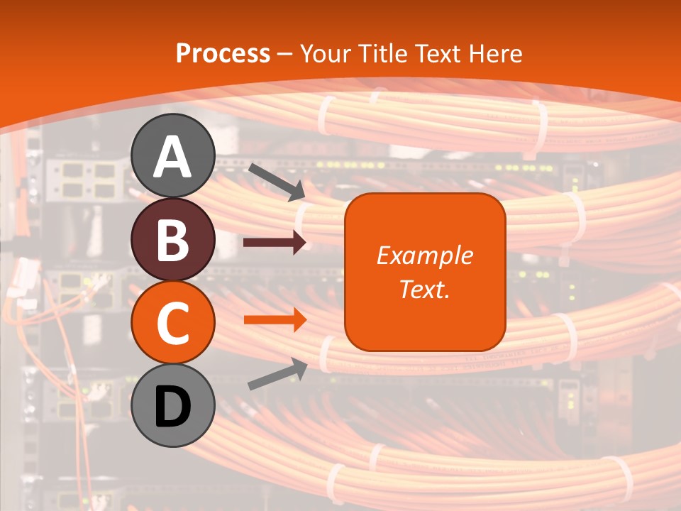 Switch Router Technology PowerPoint Template