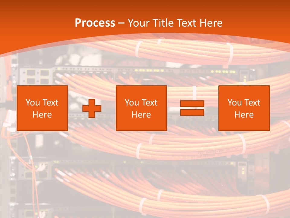 Switch Router Technology PowerPoint Template