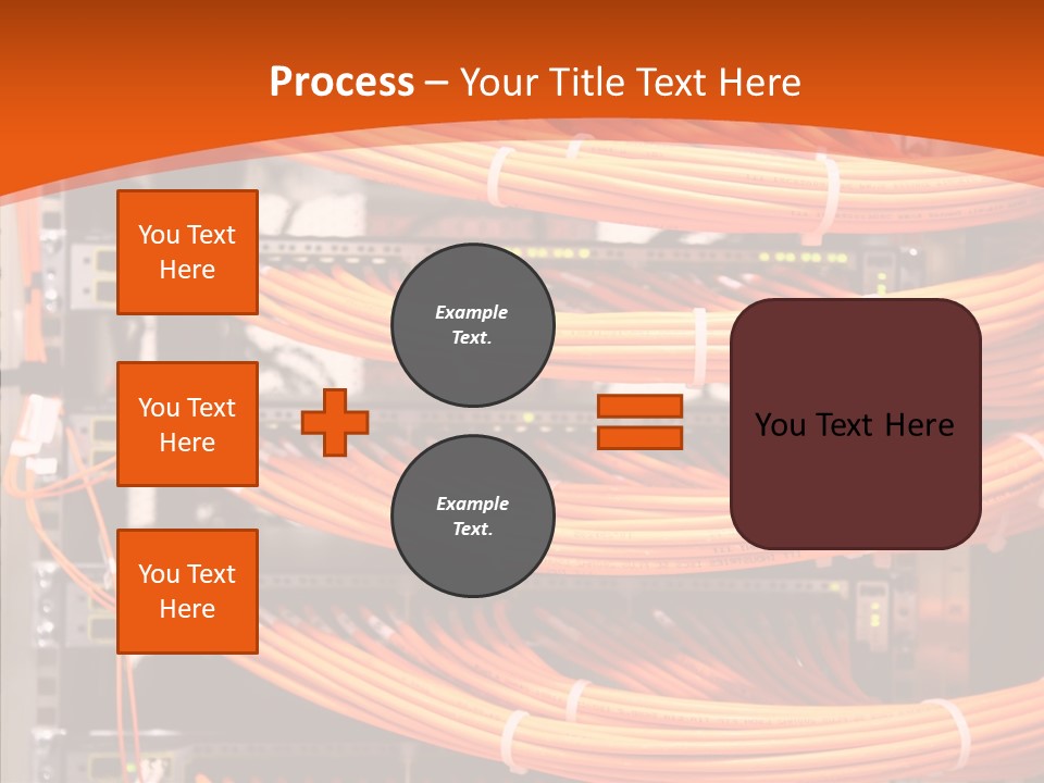 Switch Router Technology PowerPoint Template