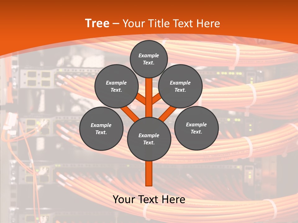 Switch Router Technology PowerPoint Template
