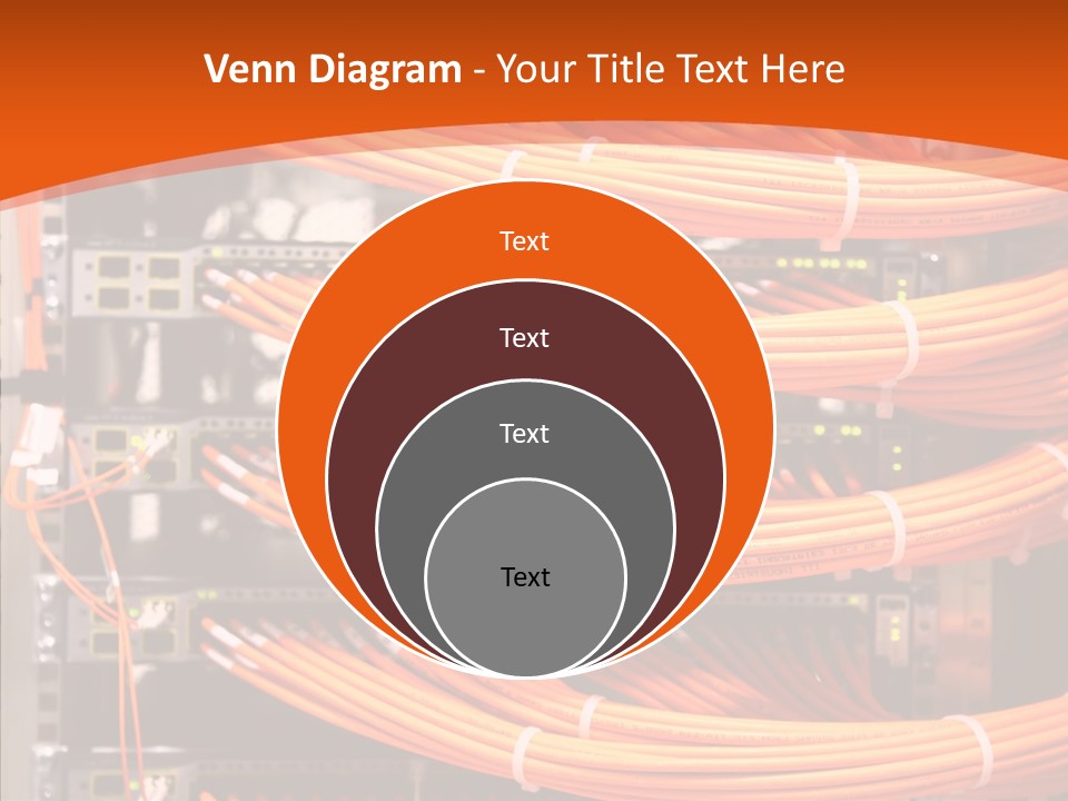 Switch Router Technology PowerPoint Template