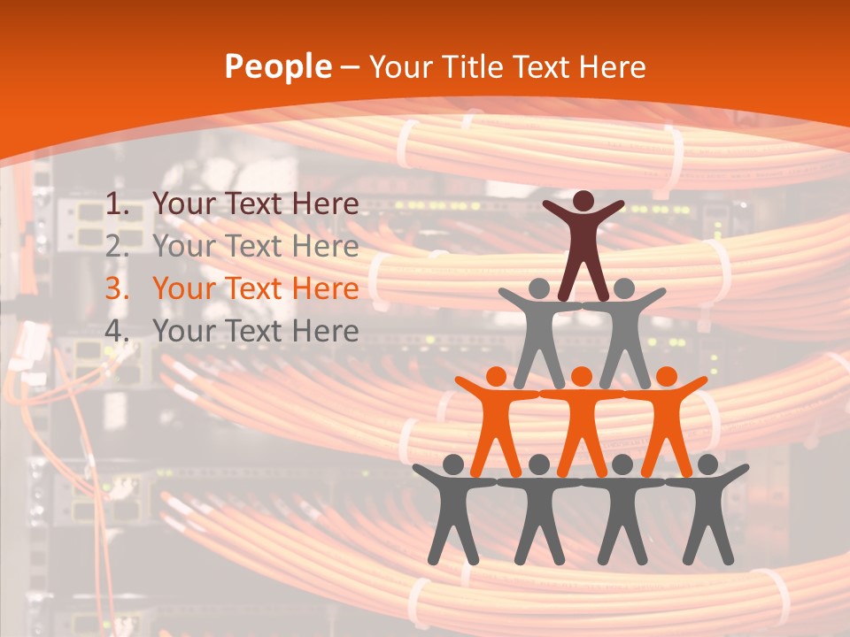 Switch Router Technology PowerPoint Template