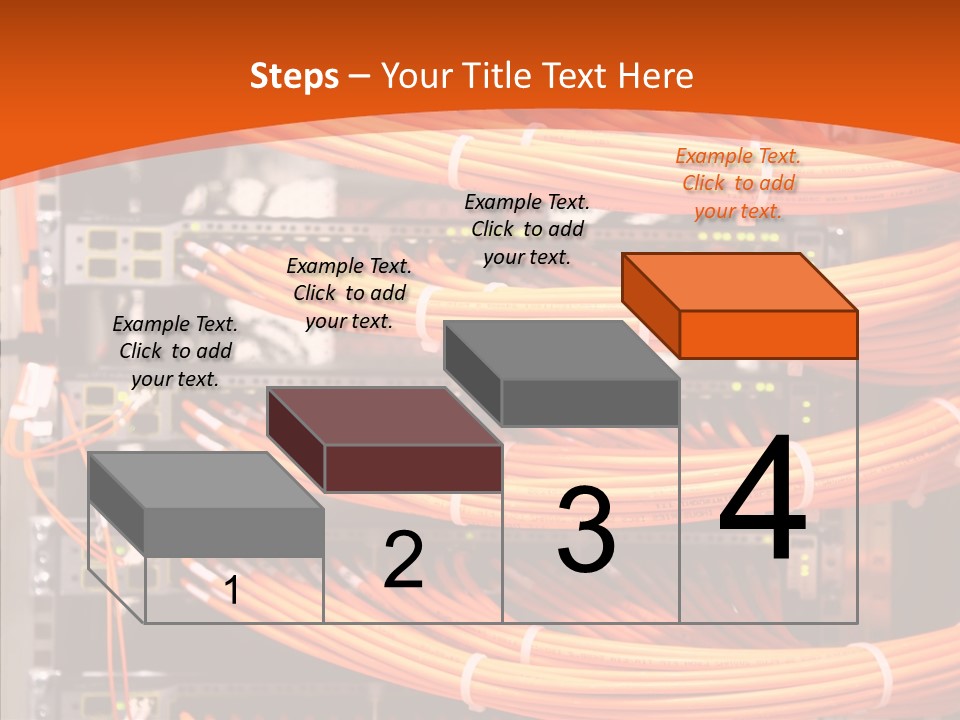 Switch Router Technology PowerPoint Template