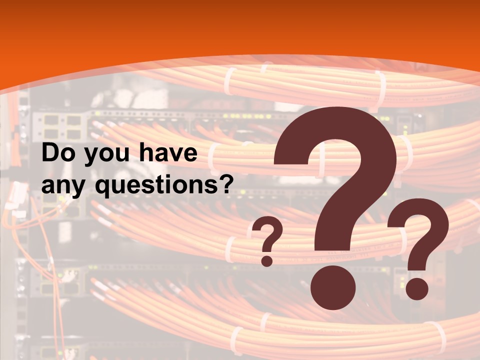 Switch Router Technology PowerPoint Template