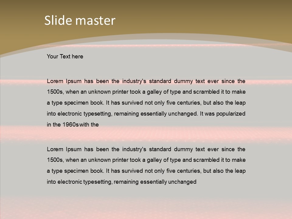 Entertainment Premiere Success PowerPoint Template