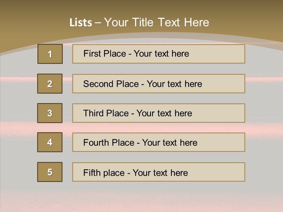 Entertainment Premiere Success PowerPoint Template