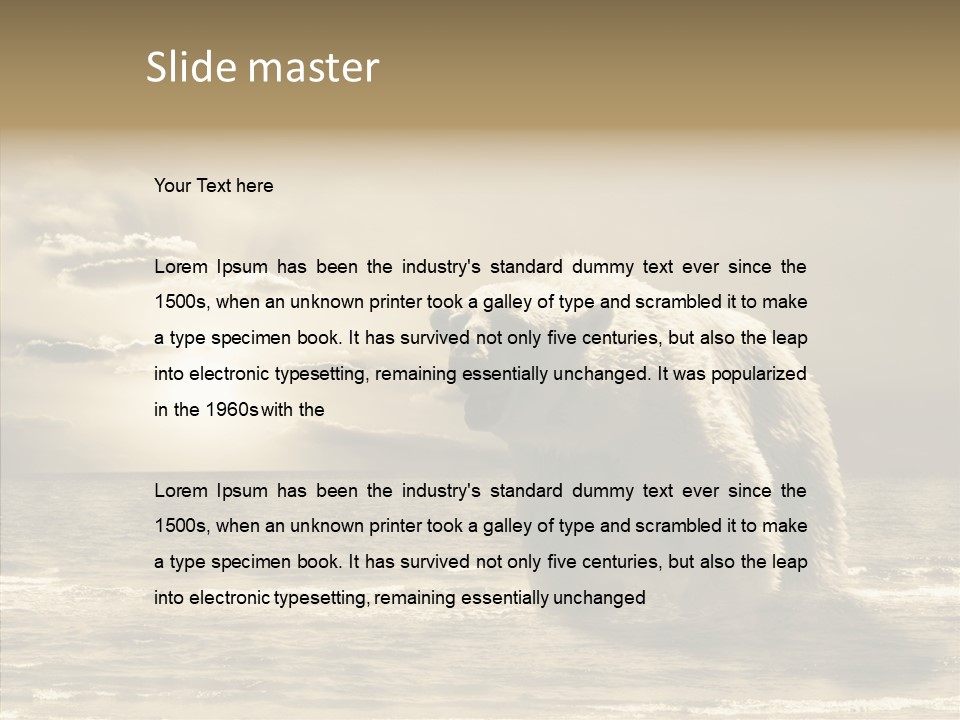 Company Toon People PowerPoint Template