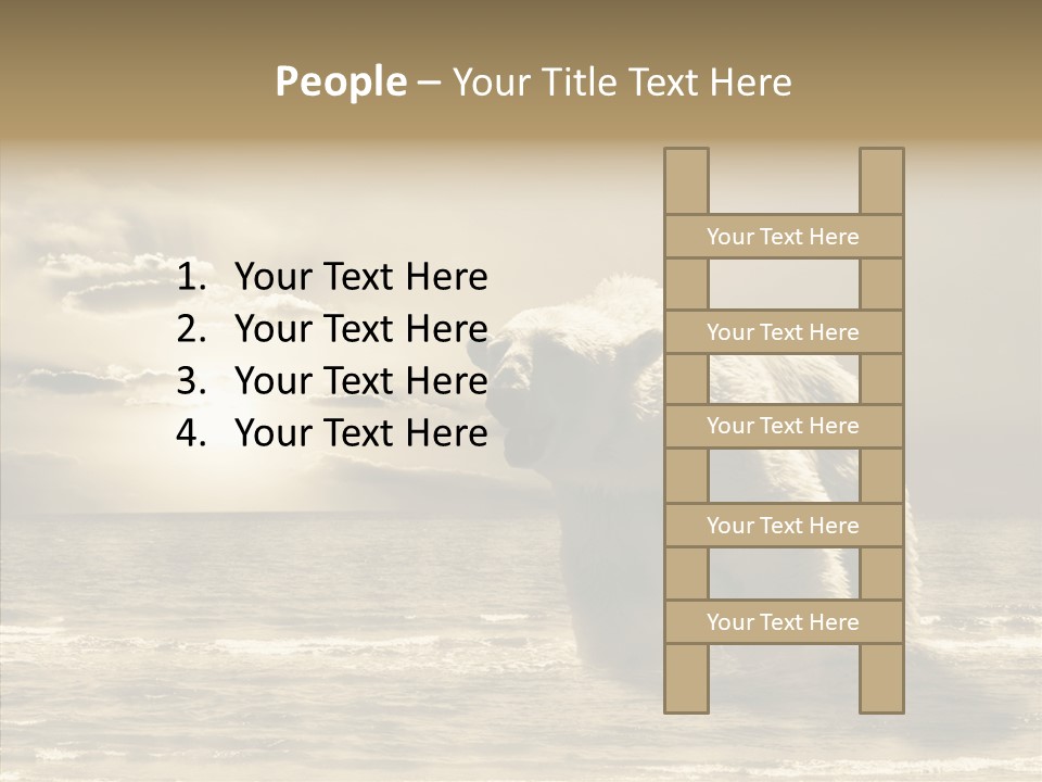 Company Toon People PowerPoint Template