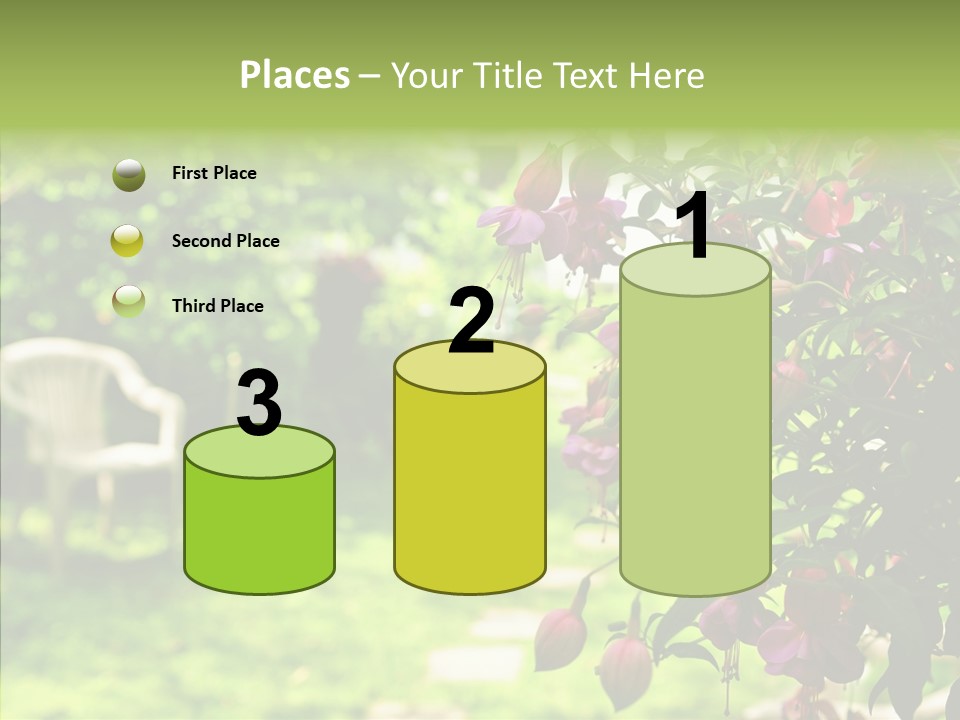 Serenity Bloom Pathway PowerPoint Template