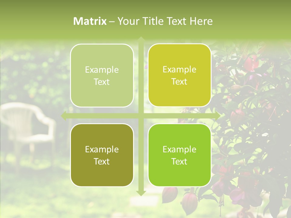Serenity Bloom Pathway PowerPoint Template