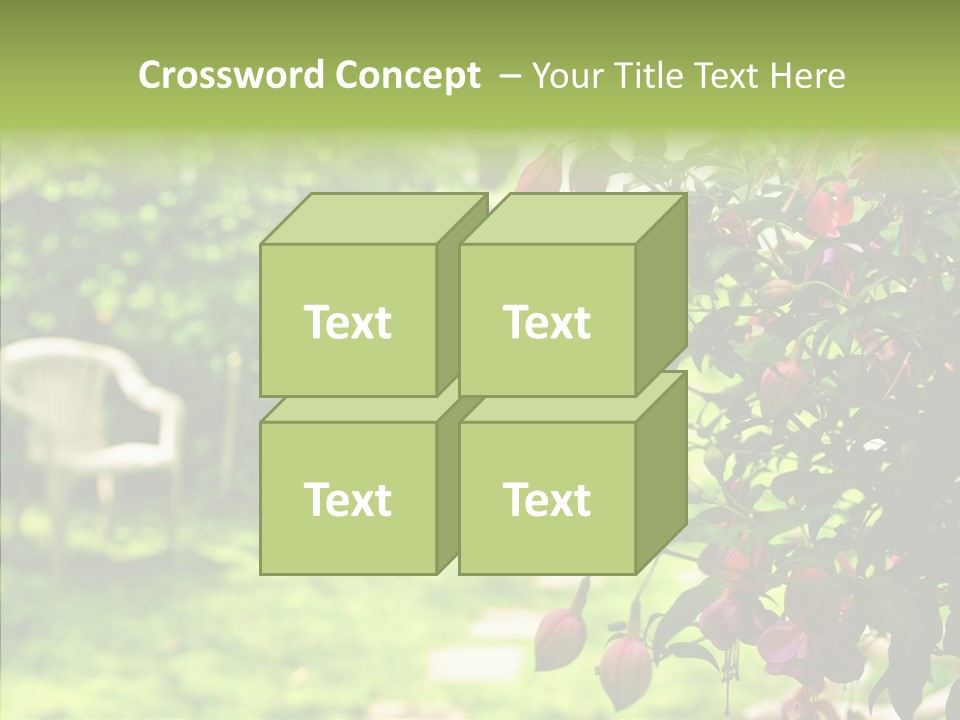 Serenity Bloom Pathway PowerPoint Template